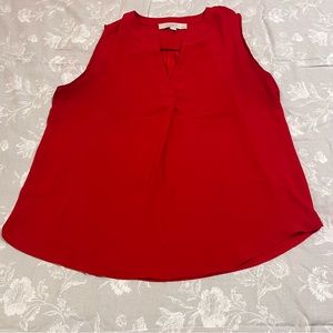 Loft women’s red tank top, size MP